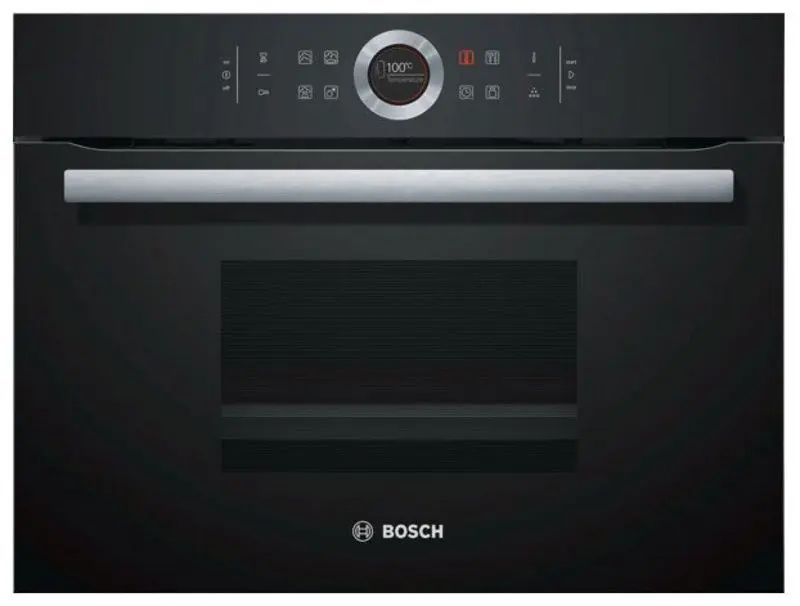Встраиваемая пароварка Bosch CDG634AB0 (Black)