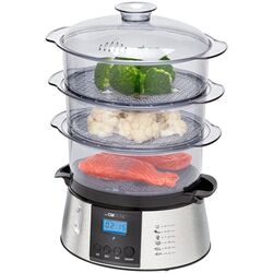 Aparat de gatit cu aburi Clatronic DG 3547 (Black/Inox)
