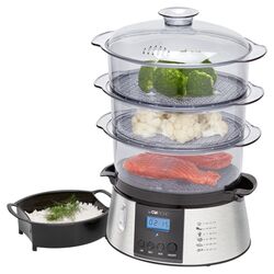 Пароварка Clatronic DG 3547 (Black/Inox) Thumb