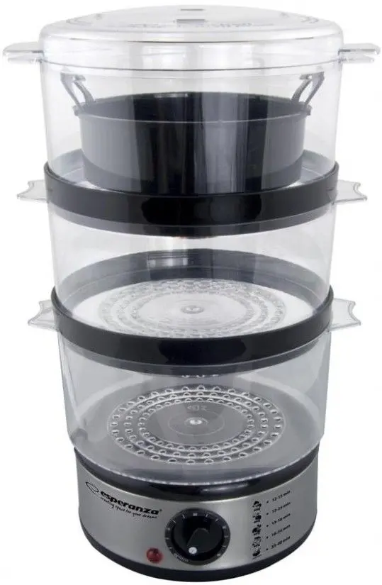 Пароварка Esperanza Steam Volcano EKG009 (Inox/Black)