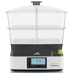 Пароварка ETA Calderon II 1134 90010 (White/Black) Thumb