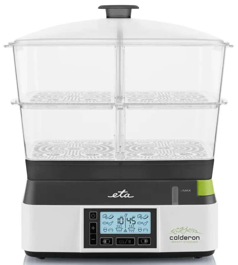 Пароварка ETA Calderon II 1134 90010 (White/Black)