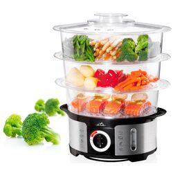 Aparat de gatit cu aburi ETA Steampot 0134 90000 (Inox/Black) Thumb