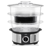 Aparat de gatit cu aburi ETA Steampot 0134 90000 (Inox/Black)