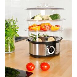 Aparat de gatit cu aburi ETA Steampot 0134 90000 (Inox/Black) Thumb