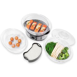 Aparat de gatit cu aburi ETA Steampot 0134 90000 (Inox/Black) Thumb