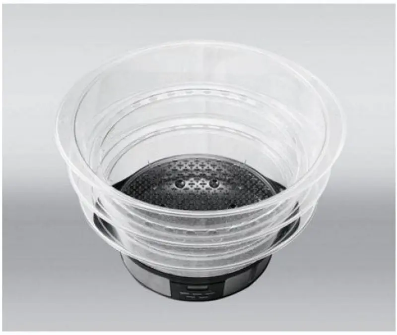 Aparat de gatit cu aburi Heinner HSA-1000XMC (Inox/Black)