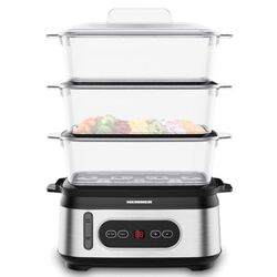 Пароварка Heinner One Steam HSA-D950SS (Silver/Black) Thumb