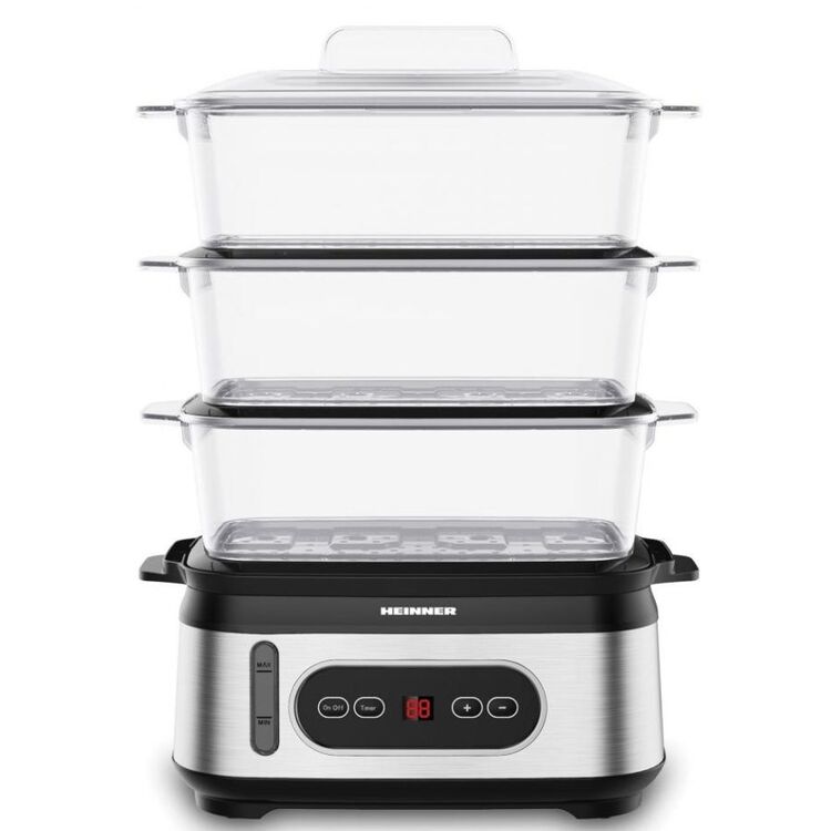 Aparat de gatit cu aburi Heinner One Steam HSA-D950SS (Silver/Black)