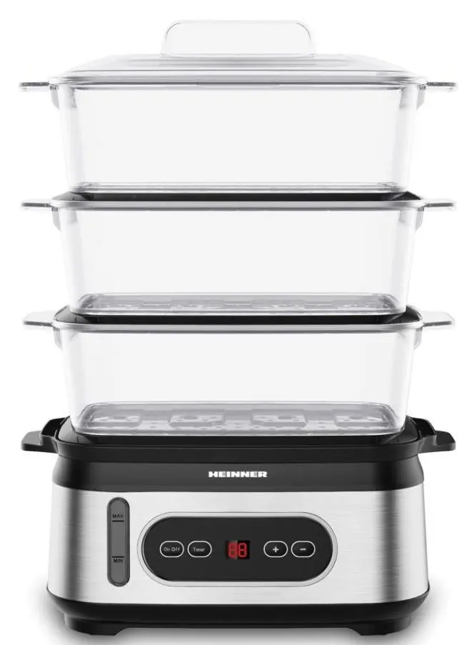 Пароварка Heinner One Steam HSA-D950SS (Silver/Black)