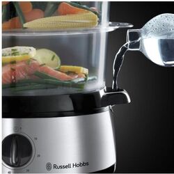 Пароварка Russell Hobbs Cook at Home 19270-56 (Black/Inox) Thumb