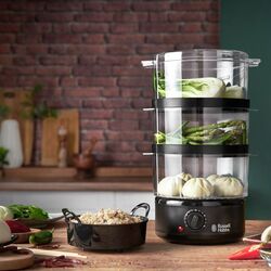 Пароварка Russell Hobbs Kitchen Collection 26530-56 (Black) Thumb
