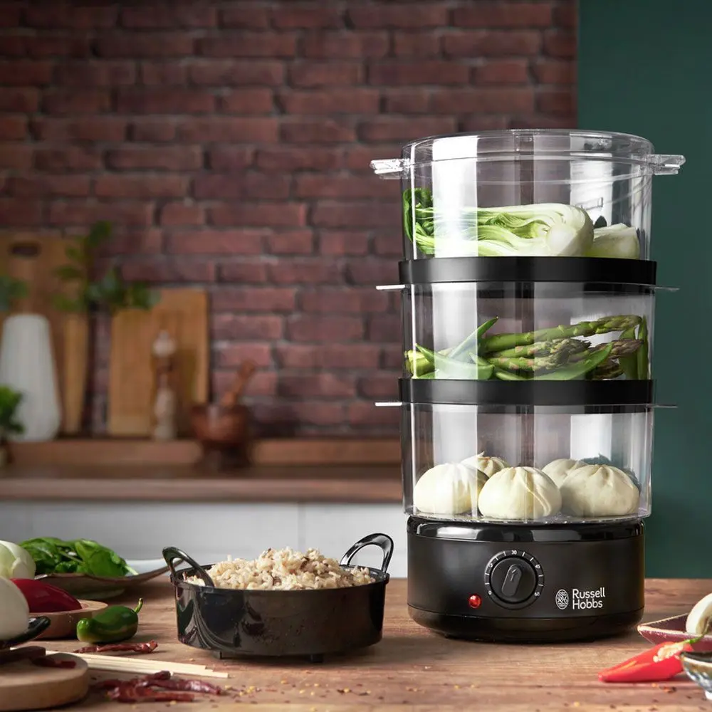 Пароварка Russell Hobbs Kitchen Collection 26530-56 (Black) - 5