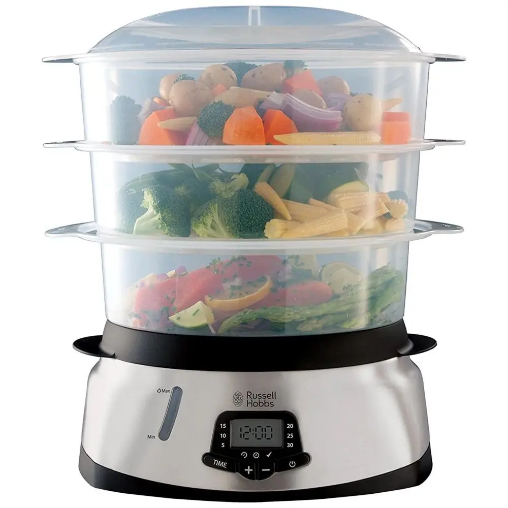 Пароварка Russell Hobbs Maxicook 23560-56 (Black/Inox) - 6