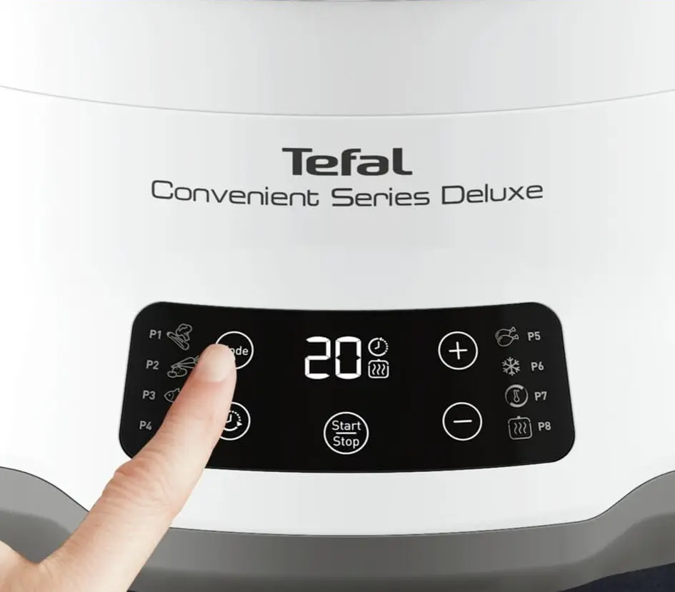 Пароварка Tefal Convenient VC502D10 (Inox/White)