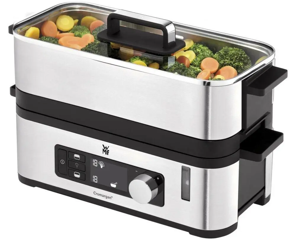 Пароварка WMF KITCHENminis 415090011 (Inox/Black) - 2