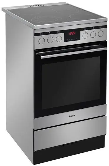 Электрическая плита Amica 514CE3.413TsKDHaQ(XL) (Inox) - 2
