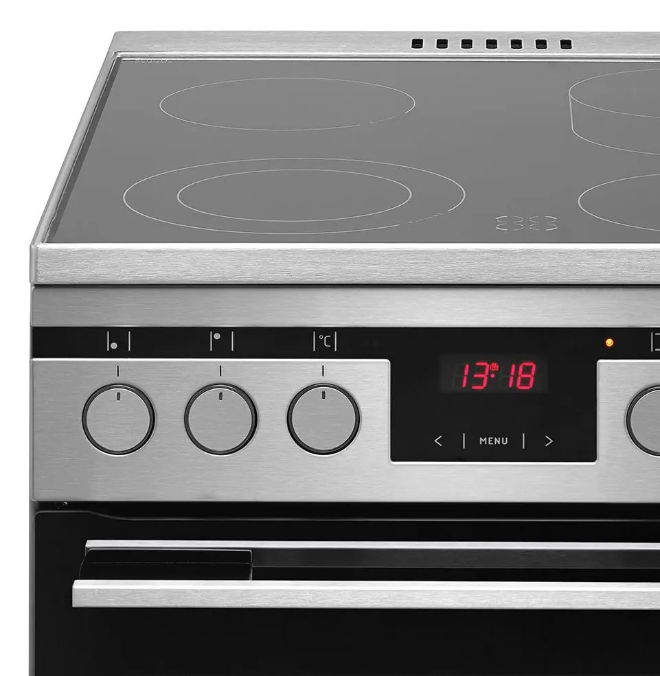 Электрическая плита Amica 514CE3.413TsKDHaQ(XL) (Inox) - 3