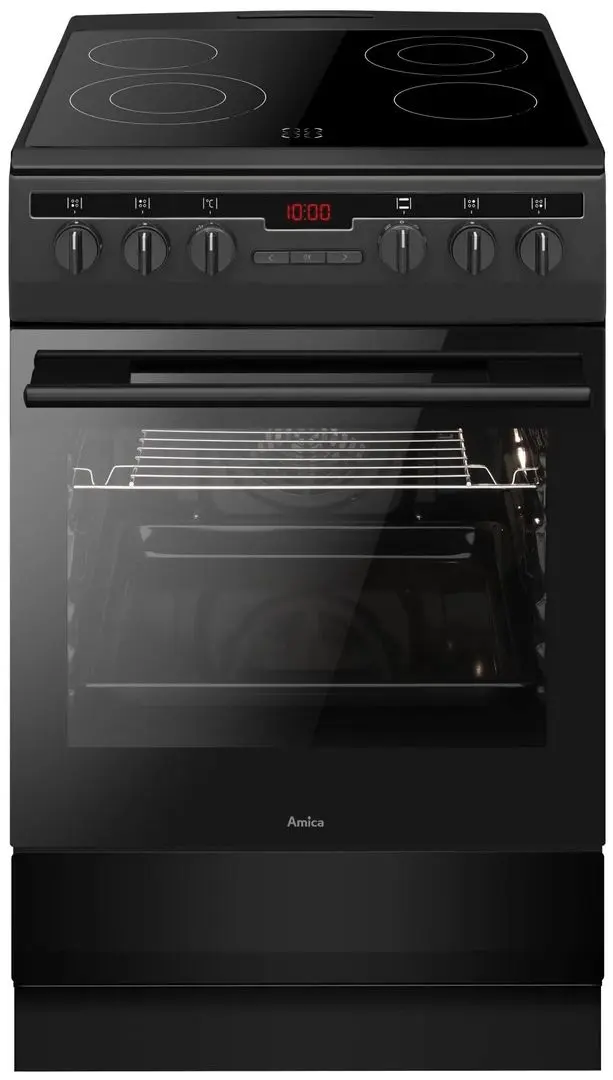 Plita electrica Amica 57CE3.315HTa(Bm) (Black)