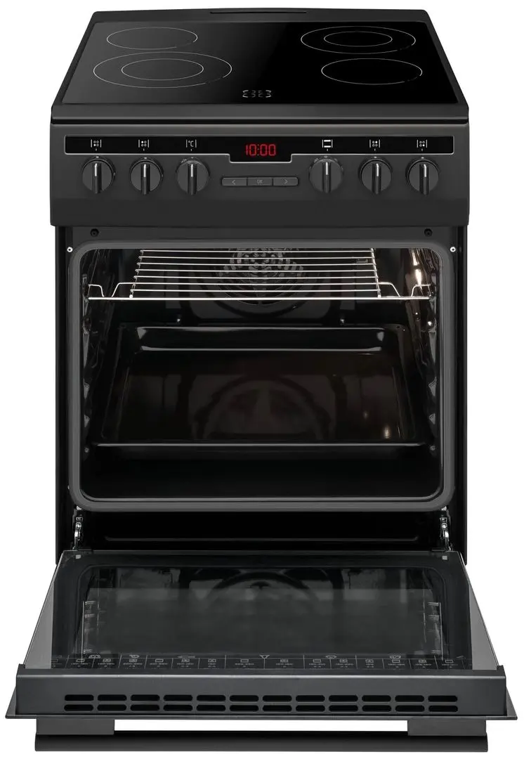 Plita electrica Amica 57CE3.315HTa(Bm) (Black)