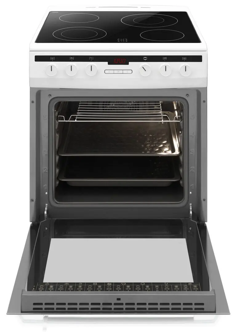 Электрическая плита Amica 600 Line 618CE3.332HTaQ(W) (White/Black) - 4