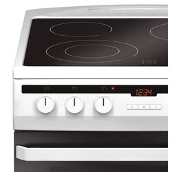 Электрическая плита Amica 600 Line 618CE3.332HTaQ(W) (White/Black) Thumb