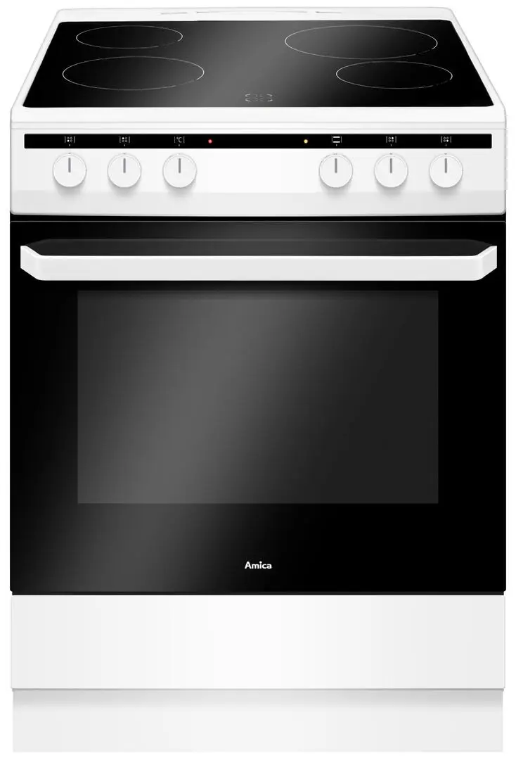 Электрическая плита Amica 618CE3.333HQ (White)