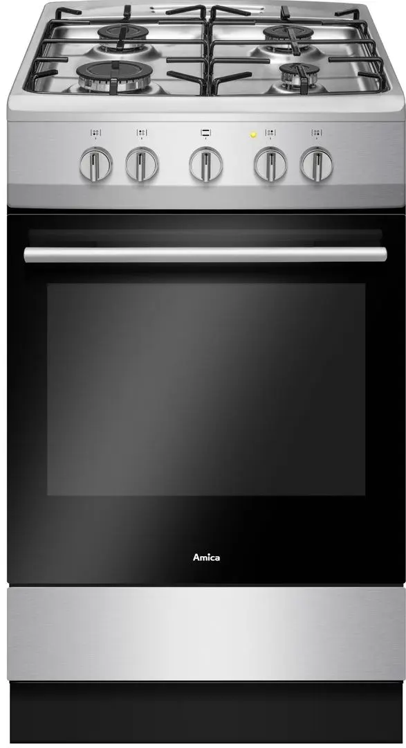 Газовая плита Amica 57GGH1.23OFP(Xv) (Inox)