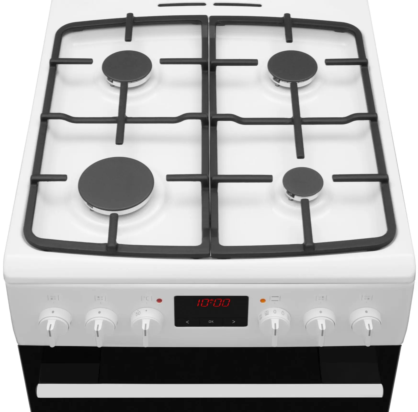 Комбинированная плита Amica 510GEH3.33ZpTaDpA(W) Pizza (White) - 3