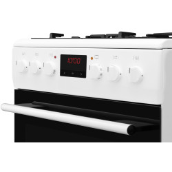 Комбинированная плита Amica 510GEH3.33ZpTaDpA(W) Pizza (White) Thumb