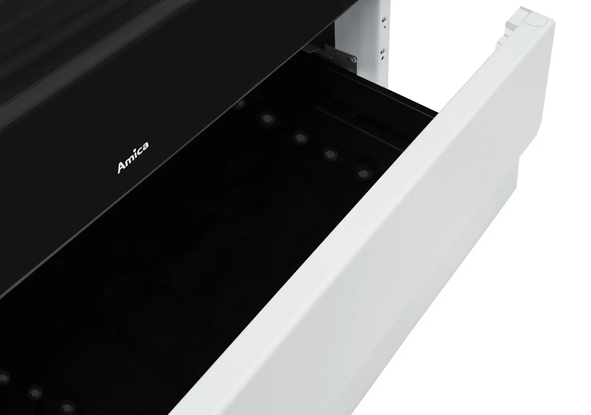 Комбинированная плита Amica 510GEH3.33ZpTaDpA(W) Pizza (White) - 5