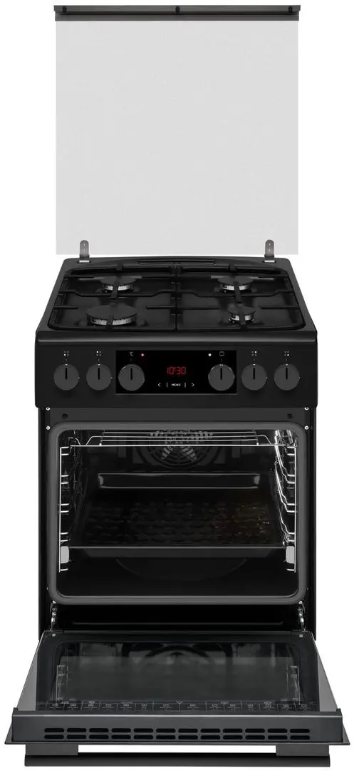 Aragaz combinat Amica 523GE3.33HZpTsDpAN(Bm) (Black)