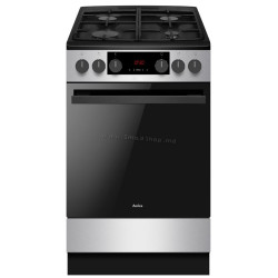 Aragaz combinat Amica 523GEH3.33ZpTsDFA(XsxV) Pizza (Inox/Black)