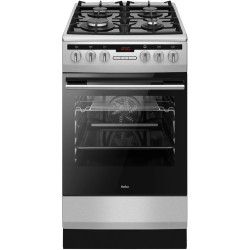 Комбинированная плита Amica 57GcES3.33HZpTaA(Xx) (Black/Inox) Thumb