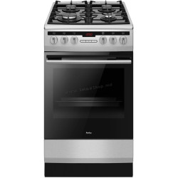 Комбинированная плита Amica 57GcES3.33HZpTaA(Xx) (Black/Inox)