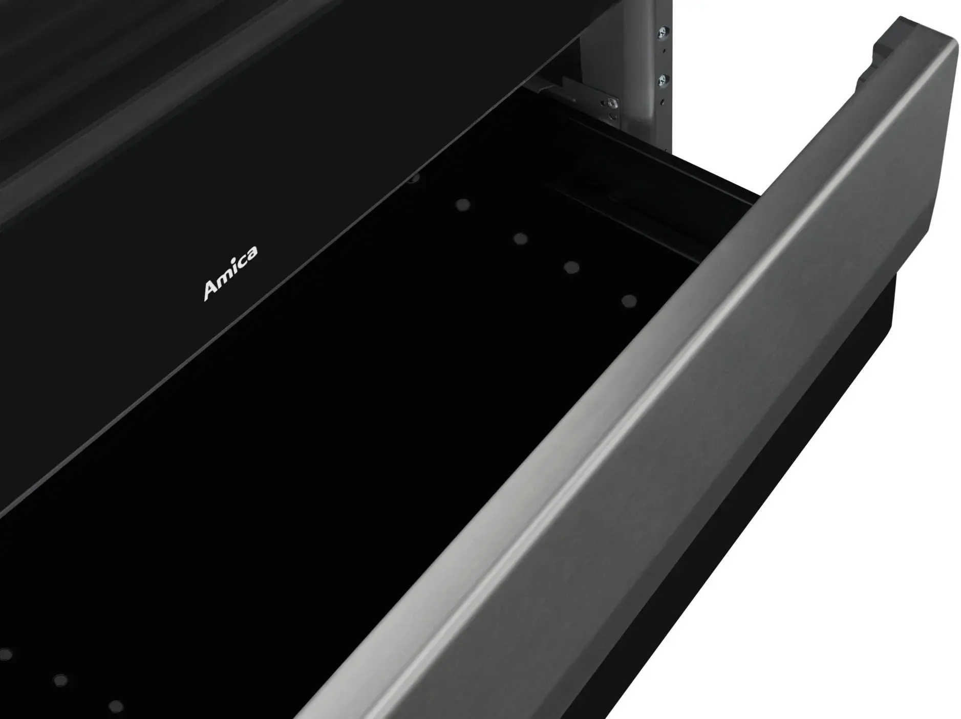 Комбинированная плита Amica 57GcES3.33HZpTaA(Xx) (Black/Inox) - 8
