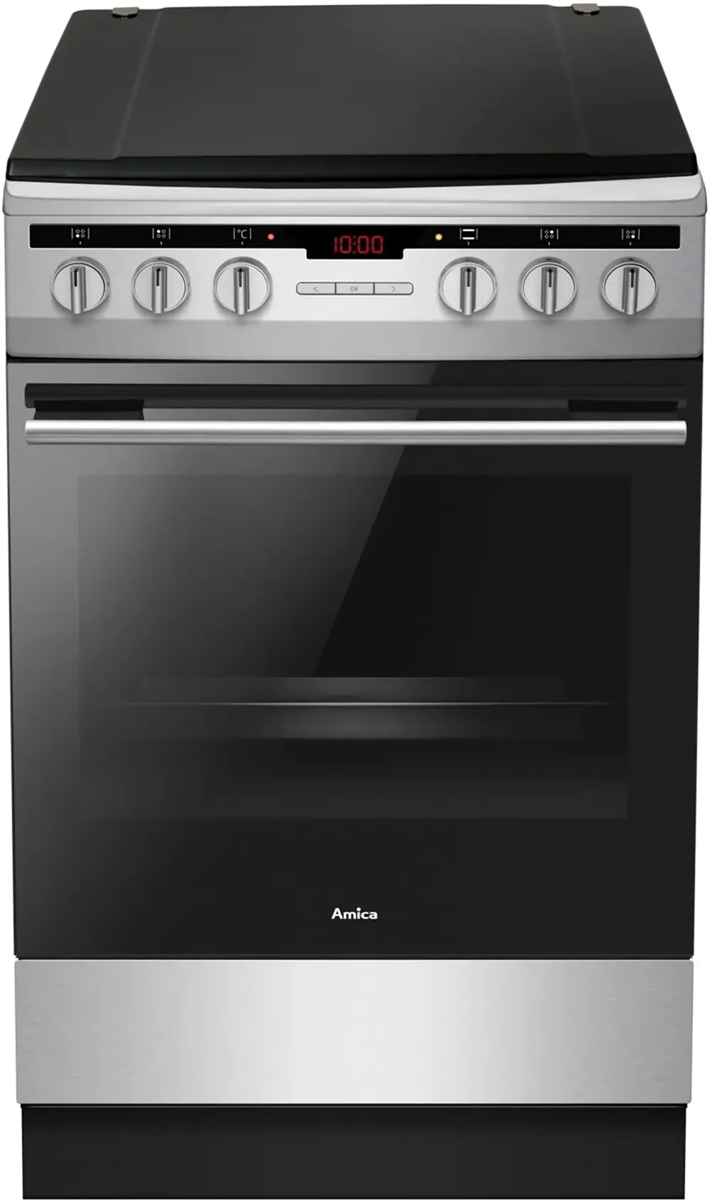 Комбинированная плита Amica 57GE3.33HZpTaDpA(Xx) Pizza (Inox) - 2