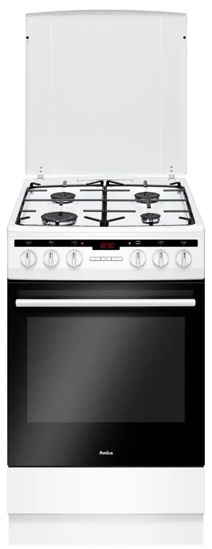 Aragaz combinat Amica 57GEH2.33HZpTa(W) (White)