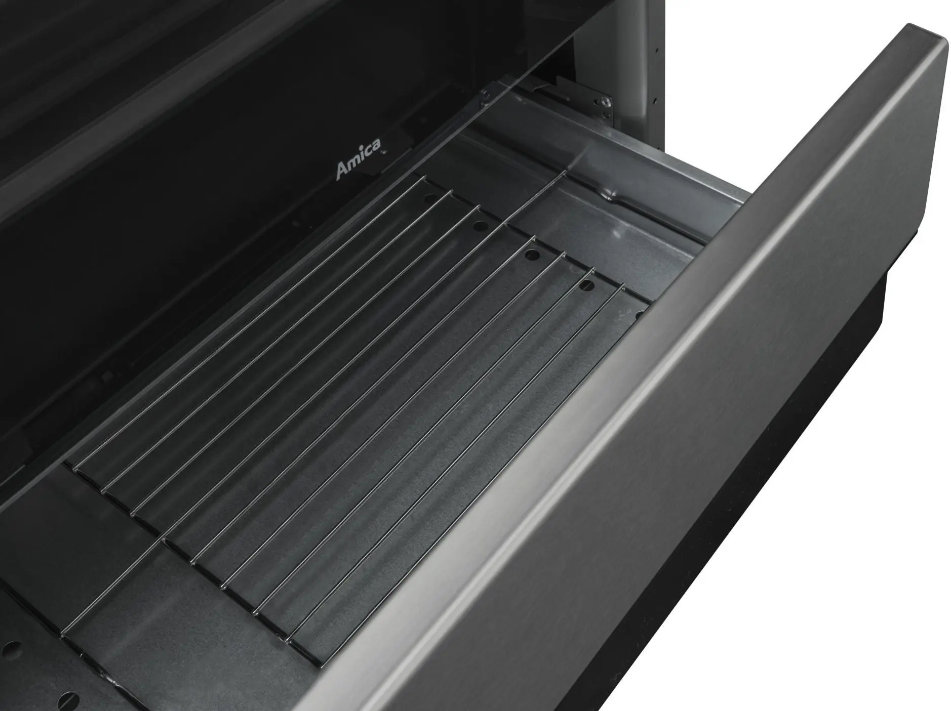Комбинированная плита Amica 6123GE3.39HZpTsDpFA(XwxV) Pizza (Inox) - 9