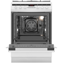 Комбинированная плита Amica 617GEH3.33HZpTaDpA(W) Pizza (White) Thumb