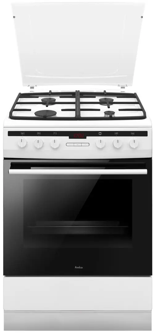 Комбинированная плита Amica 617GEH3.33HZpTaDpA(W) Pizza (White)