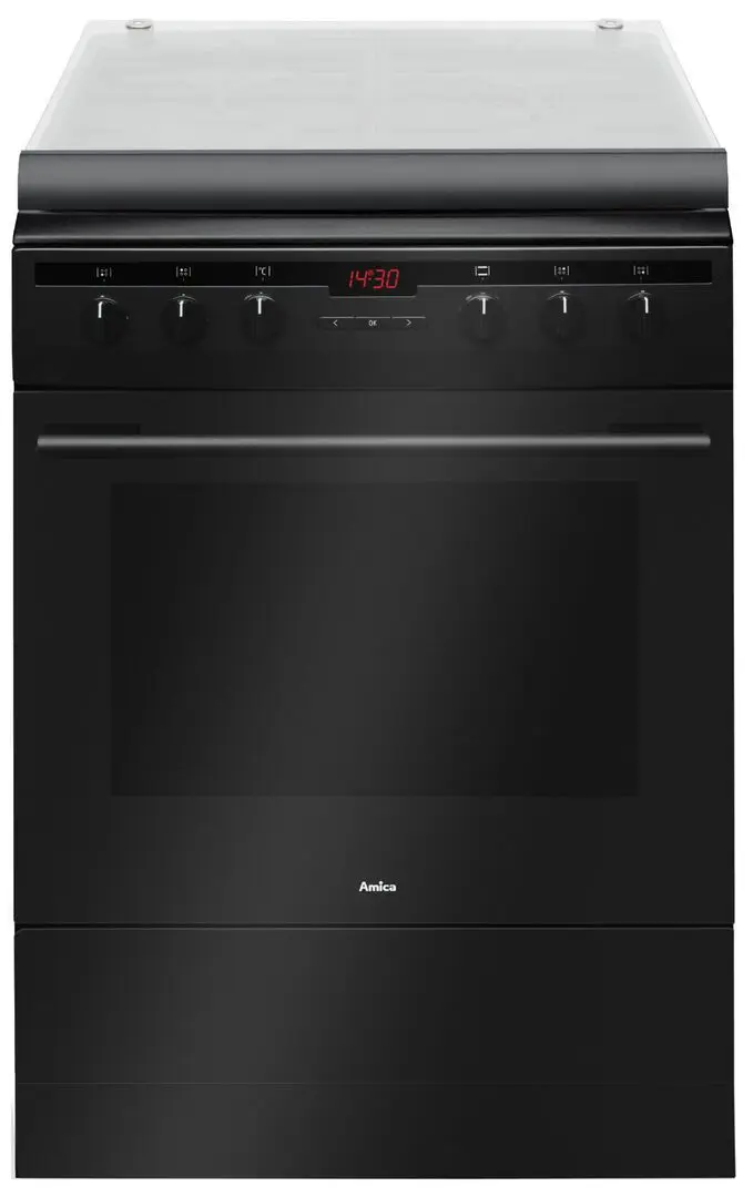 Комбинированная плита Amica 617GES2.33HZPTANA (Black) - 5