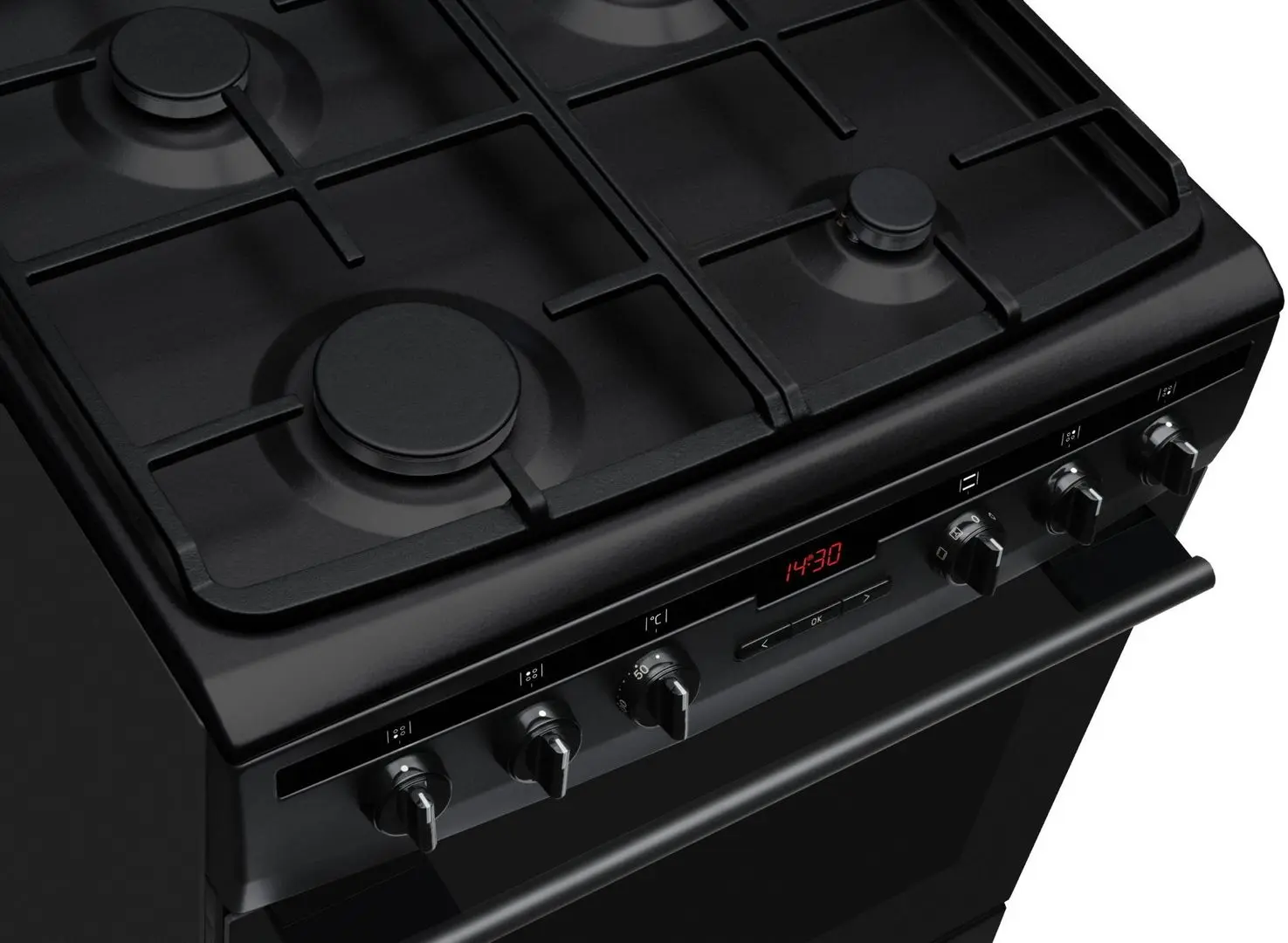 Комбинированная плита Amica 617GES2.33HZPTANA (Black) - 6