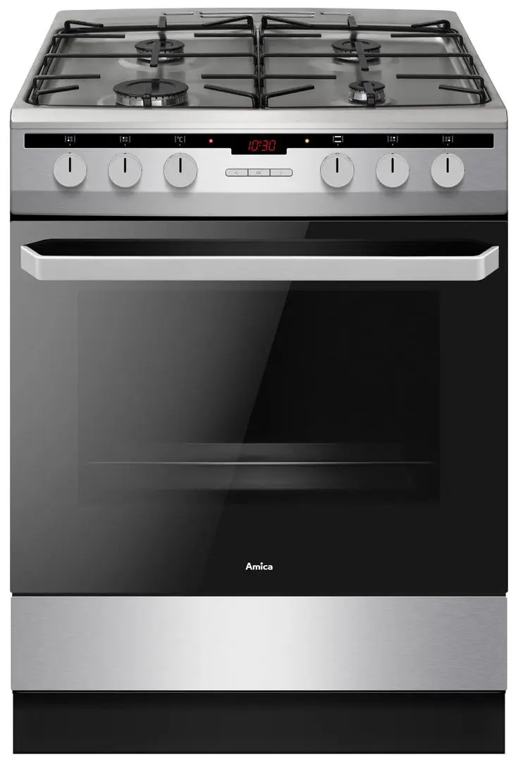 Комбинированная плита Amica 618GES2.33HZpTaF(Xx) (Inox)