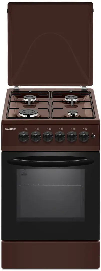 Aragaz combinat Bauer TE 5540 BI (Brown)