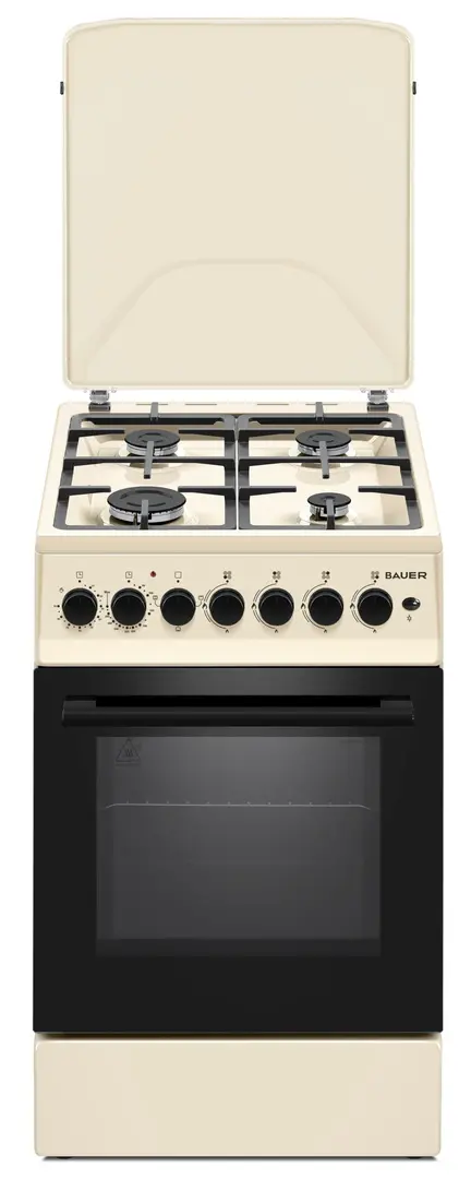 Комбинированная плита Bauer TE 5640 BEICTT (Beige)