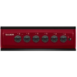 Aragaz combinat Bauer TE 5640 BGI (Burgundy) Thumb