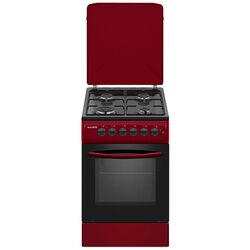 Aragaz combinat Bauer TE 5640 BGI (Burgundy)