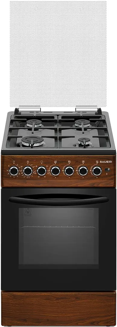 Aragaz combinat Bauer TE 5640 PLICTTG (Natural/Black)