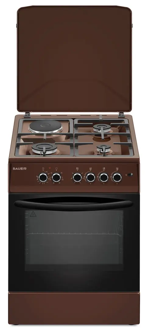 Комбинированная плита Bauer TE 6631 BICT (Brown)
